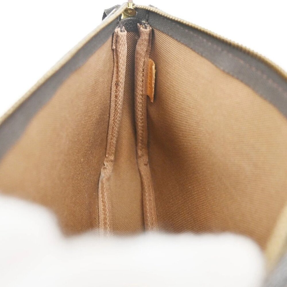 LOUIS VUITTON Pochette Accessoires Hand Bag Monogram Leather BN M51980 34MA288 - Picture 11 of 16